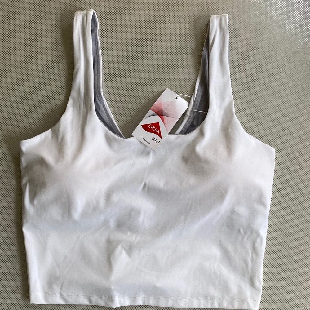 UQ White Tank Top for Women